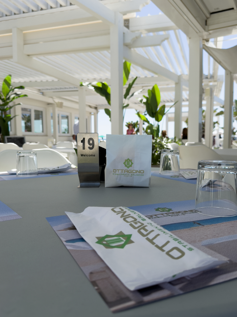 Area esterna dello Stabilimento Balneare Ottagono