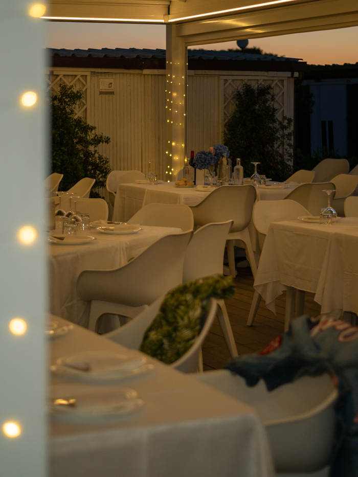Area esterna dello Stabilimento Balneare Ottagono
